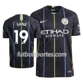 Camisetas Manchester City Sane 19 Segunda Equipacion 2018/2019